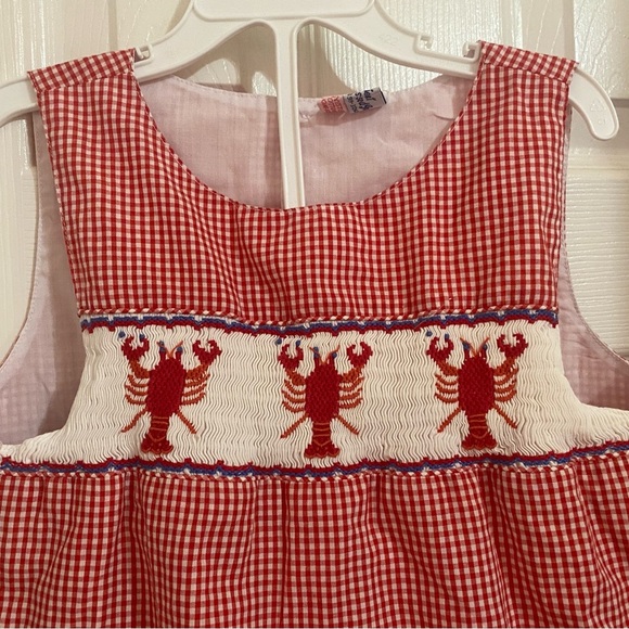 Orient Express Smocked Lobster Outfit - Picture 3 of 10